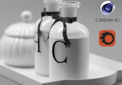 Devon HC Tray CInema4D and Corona 3D model