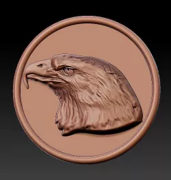 eagle head 3D model