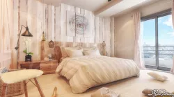 Ebony bedroom 3D model