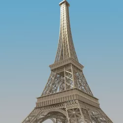 Eiffel Tower 3D model