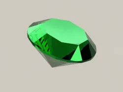 Emerald 3D print model