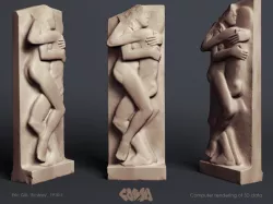 Eric Gill, 'Ecstasy', 1910-1