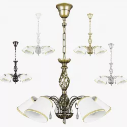Esedra Lightstar Chandelier 3D model
