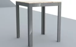 Falster Table IKEA Low Poly VR Low-poly  3D model