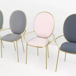 Feminine Luxurious Designer Armchair 3D model
