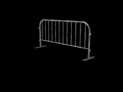 Fence Bundle - 14 Models Low-poly  3D model