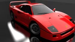 Ferrari F40 3D model