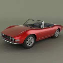 Fiat Dino Spider 3D model