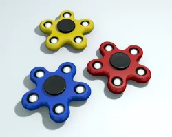 fidget spiner 3D model