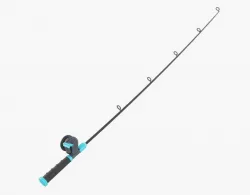 Fishing Pole Low-poly  3D model