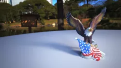 Flag Eagle 3D print model