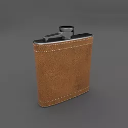 Flask 3D model