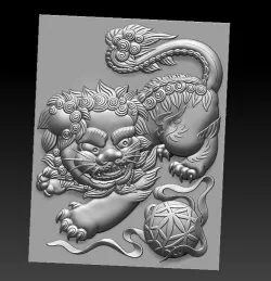 Foo dog 3D model