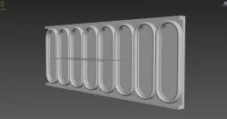 Frieze 3D model
