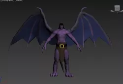 Goliath form gargoyles VR - AR - low-poly 3D model Low-poly  3D model
