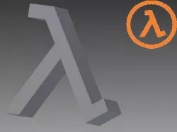 Half Life Lambda Phone Stand