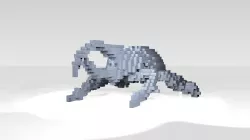 Hercules Voxel 3D model
