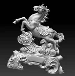 horse 3D model