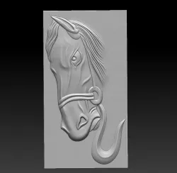 horse head 3D model