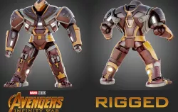 Hulkbuster - avengers infinity war 3D model