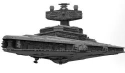 Imperial 1 Star Destroyer Star Wars - High detail level 3D model 3D model