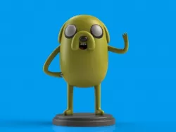 Jake the Dog 3D print model