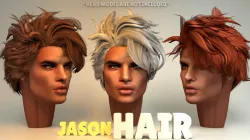 Jason Hair 3D model