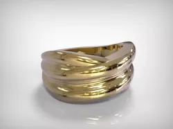 Jewelry Golden Bracelet Incrusted 3D print model