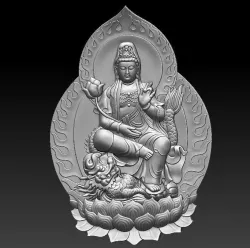 Kwan Yin 3D model