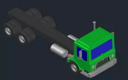 Large Truck Terra Pro 3D model
