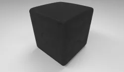 LEATHER PUFF 3D model
