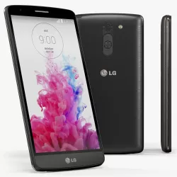 LG G3 Stylus D690 Titan Black Low-poly  3D model