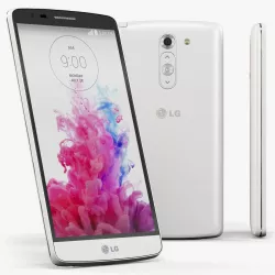 LG G3 Stylus D690 White Low-poly  3D model