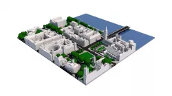 London city tile Level 2 block TQ3079 North West 3D model