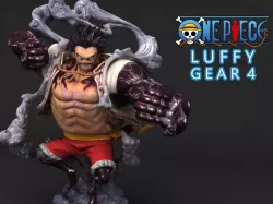 LUFFY GEAR 4 - ONE PIECE 3D model