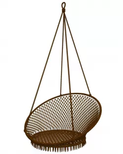 Macrame swing 3D model