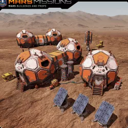 MARS Base 3D model