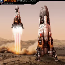 MARS Rocket 3D model