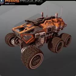 MARS Rover 3D model