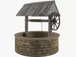 Medieval Well  3D model