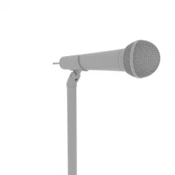 Microphone 3D model