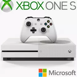 Microsoft Xbox One S  Low-poly  3D model