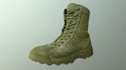 Military Boot Low-poly  3D model