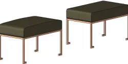 modern sofa 3D print model