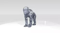 Monkey Dust Voronoi 3D model