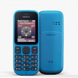 Nokia 100 Ocean Blue Low-poly  3D model