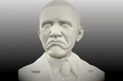 Obama not bad meme sculpt 3D print model