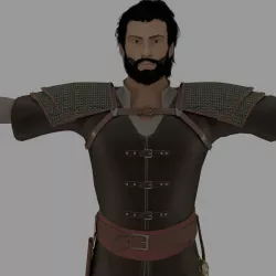 Ottoman Warrior 3D model