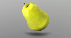 Pear Fruit Low-poly  3D model