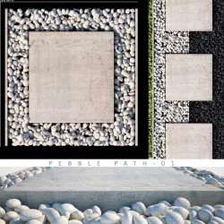 PEBBLE PATH1 3D model